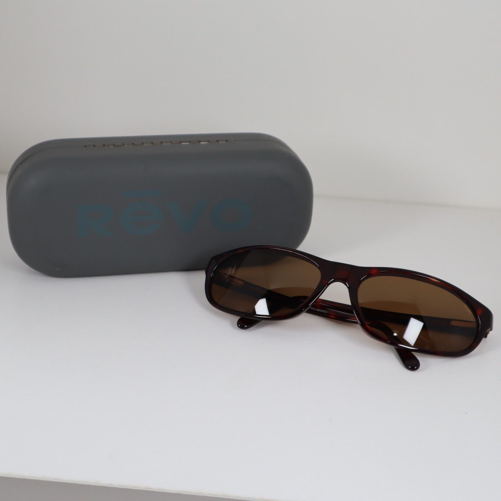 Revo 2003 30261 Brown Tortoise Wrap H2o Polarized Lens Sunglasses 5917125mm